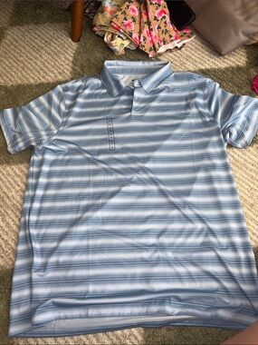 Nike Men's Velocity Dri-FIT Striped Golf Polo